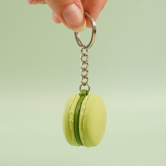 Porte-clé Macaron pistache