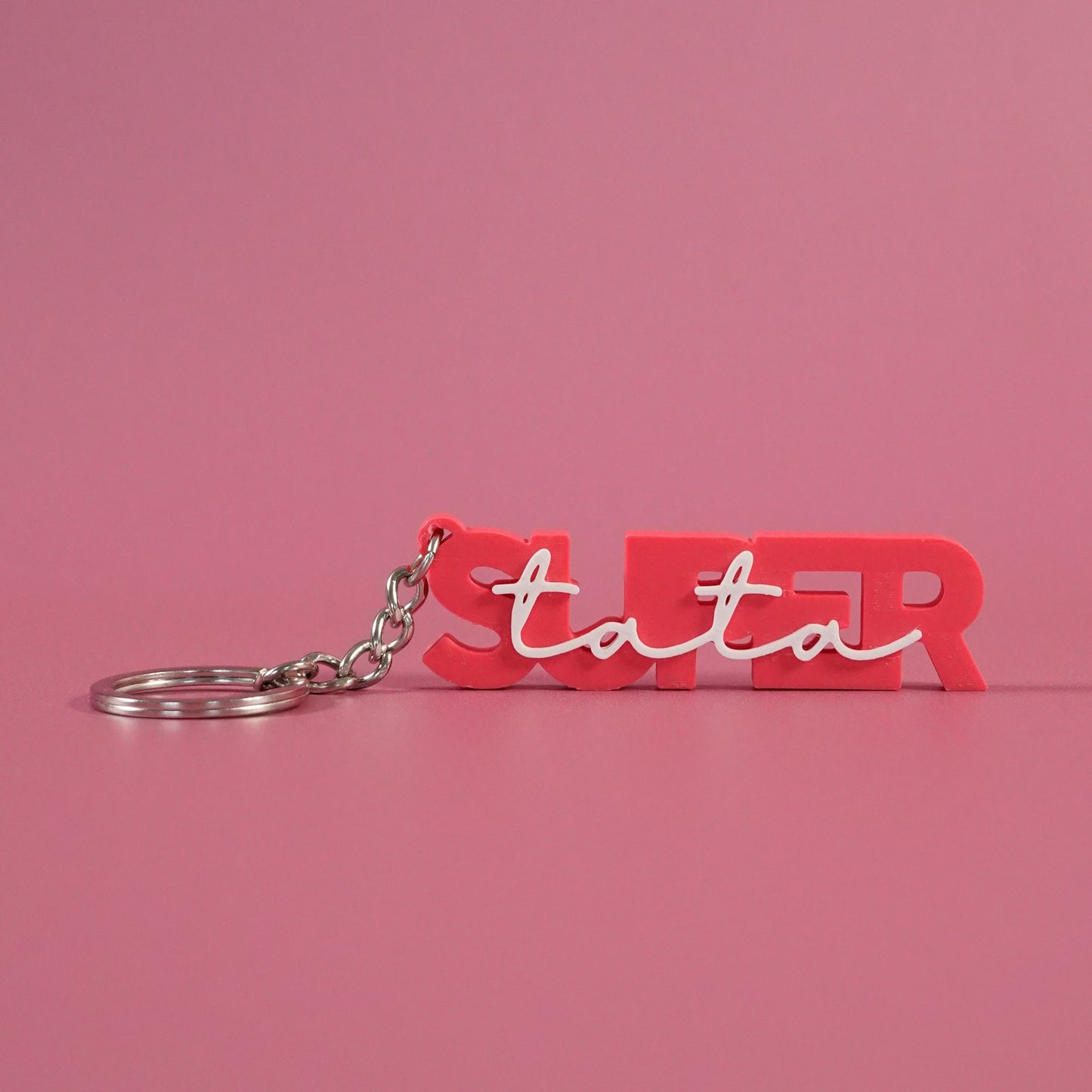Porte-clé Super tata pastèque